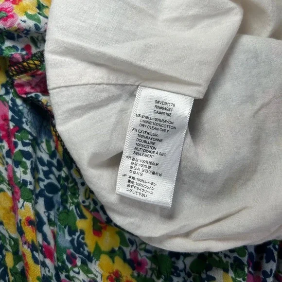 Forever 21 Floral Strapless Dress Small Sweetheart Bust Mini Sundress Multicolor - Picture 4 of 4